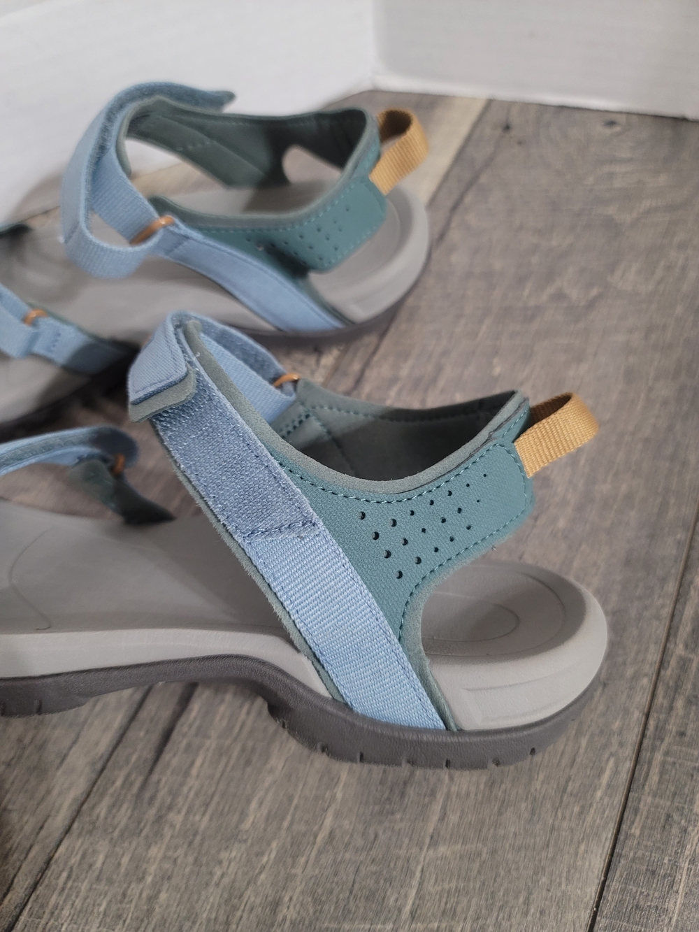 Teva Women’s Verra Light Blue Strappy Sport Sandals Sz9 Adjustable - Picture 6 of 10